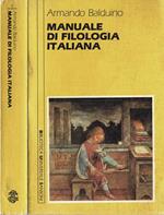 Manuale di filologia italiana