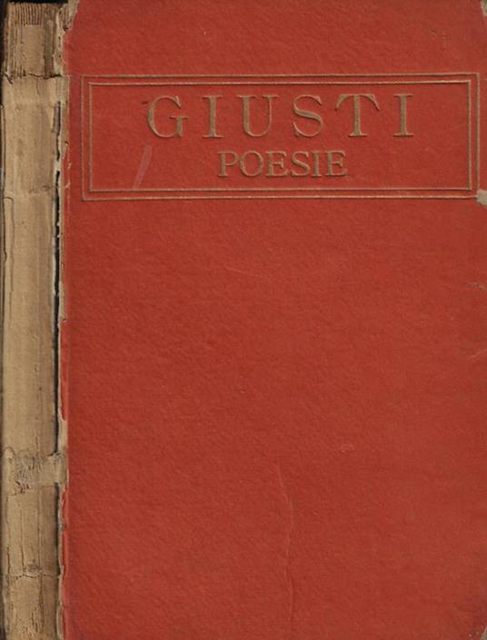 Poesie - copertina