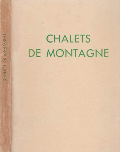 Chalets de Montagne - copertina