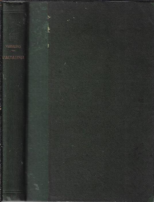 L' altalena. Commedia in 3 atti - copertina