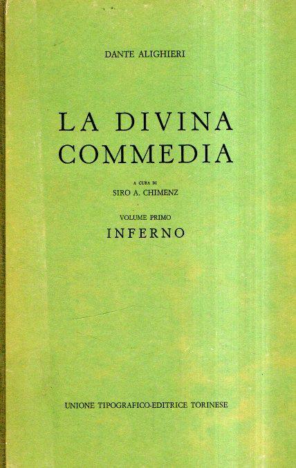 La Divina Commedia - Dante Alighieri - copertina