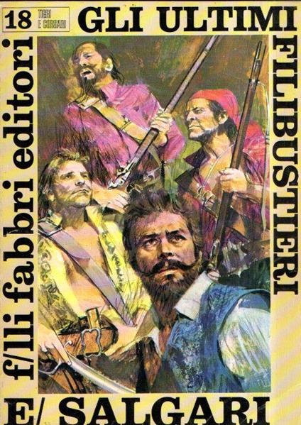 Gli Ultimi Filibustieri - Emilio Salgari - copertina