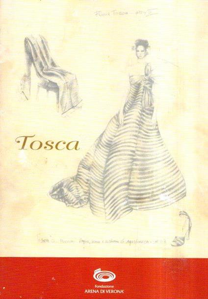 Tosca Melodramma in Tre Atti. Musica di Giacomo Puccini - copertina