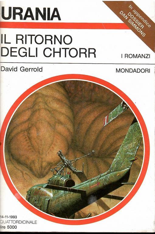 Il Ritorno Degli Chtorr Urania N. 1218 - David Gerrold - copertina