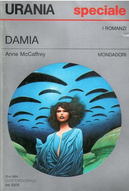 Damia - Anne McCaffrey - copertina