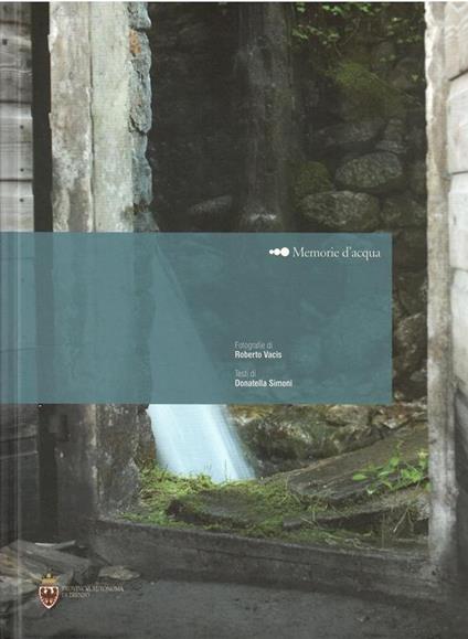 Memorie D'acqua - Donatella Simoni - copertina