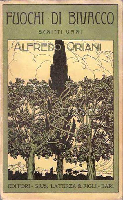 Fuochi di bivacco - Alfredo Oriani - copertina