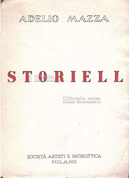 Storiell - Aldo Mazza - copertina