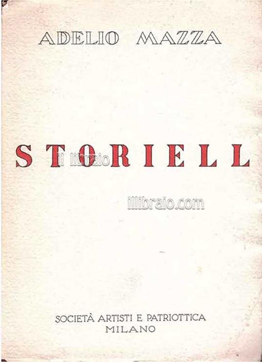 Storiell - Aldo Mazza - copertina