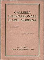 La Catalogo della Galleria Internazionale d'Arte Moderna della città di Venezia