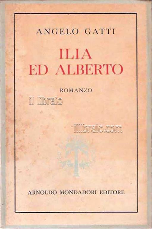 Ilia ed Alberto - Alberto Gatti - copertina