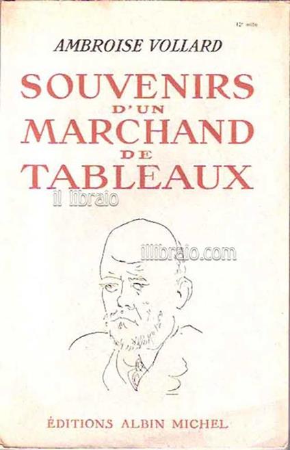 Souvenirs d'un marchand de tableaux - Ambroise Vollard - copertina