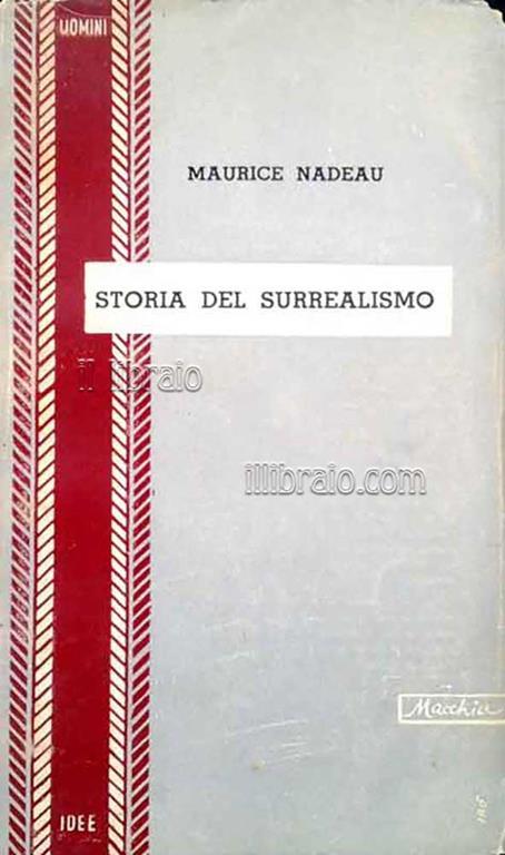 Storia del Surrealismo - Maurice Nadeau - copertina