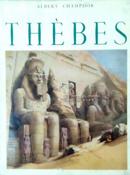 Thebes aux cent portes - Albert Champdor - copertina