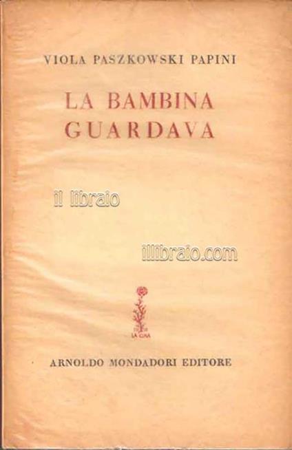 La bambina guardava - copertina