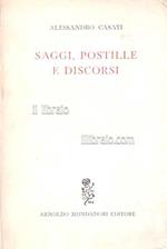 Saggi, Postille E Discorsi