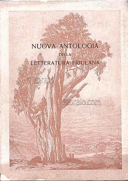 Nuova antologia della letteratura friulana - Gianfranco D'Aronco - copertina