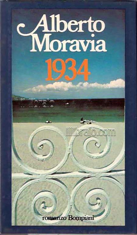 1934 - Alberto Moravia - copertina