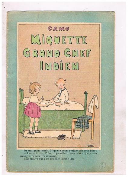 Miquette grand chef indien. n° 6 della serie - Pierre Camo - copertina