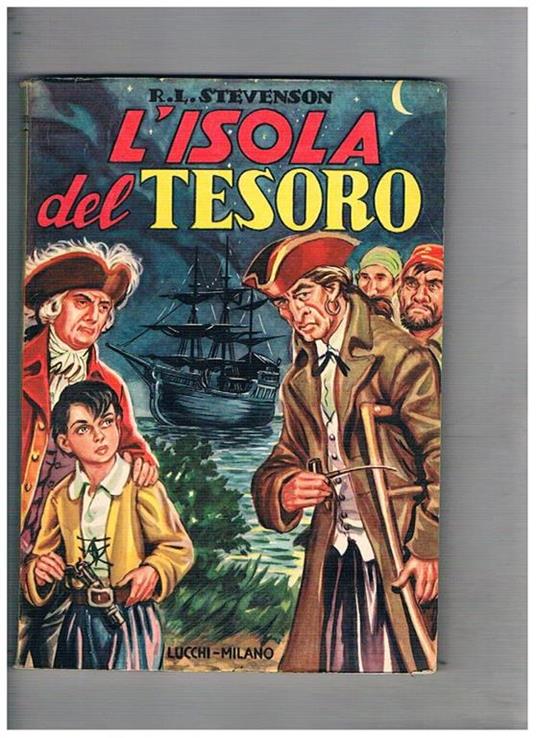 L' Isola del tesoro - Robert Louis Stevenson - copertina