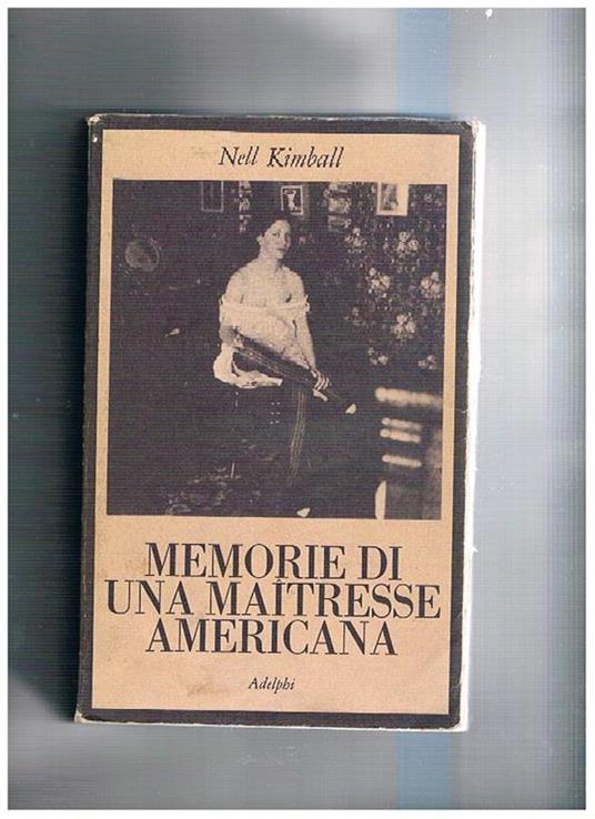 Memorie di una maîtresse americana - Nell Kimball - copertina