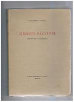 Giuseppe Paratore appunti per una biografia