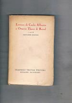 Lettere di Carlo Alberto a Ottavio Thaon di Revel. Parte delle lettere sono in francese