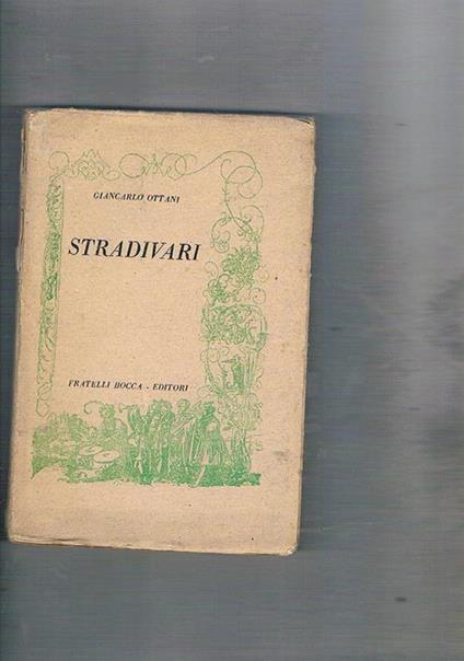 Stradivari - Giancarlo Ottani - copertina