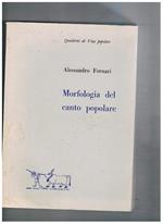 Morfologia del canto popolare