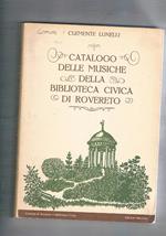 Catalogo delle musiche della biblioteca di Rovereto