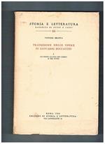 Tradizione delle opere di Giovanni Boccaccio