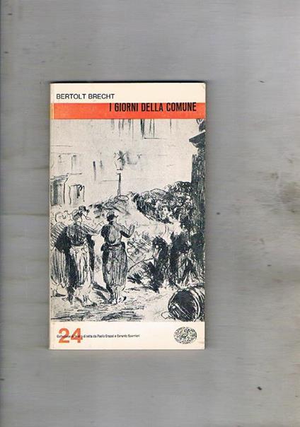 I giorni della comune. Collezione di teatro - Bertolt Brecht - copertina
