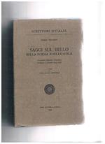 Saggi sul bello, sulla poesia, sullo stile