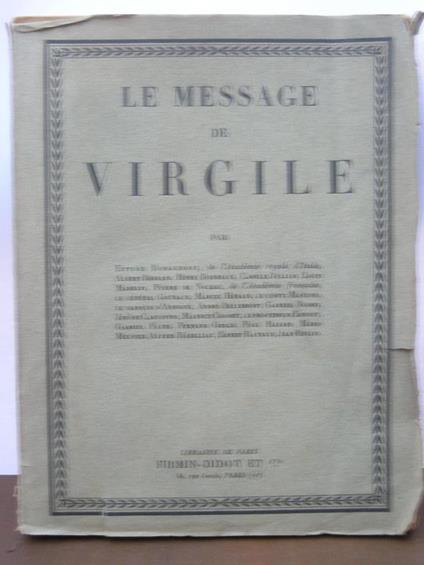 Le message de Virgile - copertina