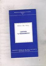 Leopardi: Il Risorgimento. Supplemento all'Arengo, XVI, 1993, Taranto, Rivista fondata dal Liceo Ginnasio Quinto Ennio