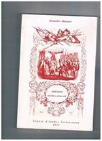 Adelghis tragédie, traduction de Claude Fauriel. Lettre a M. C. Sur les unitès de temps et de lieu dans la tragedie. Textes accompagnés de diverses pièces rassemblement, introduc. Et commente de Carpentieri-Messina