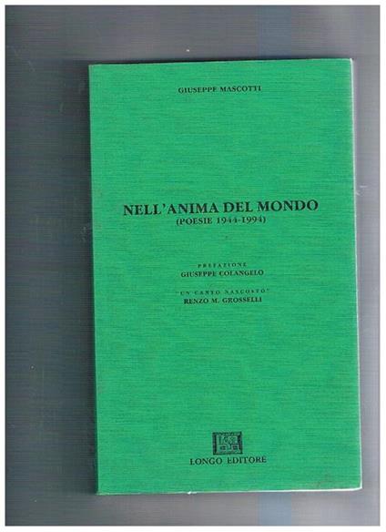 Nell'anima del mondo - Giuseppe Mascotti - copertina