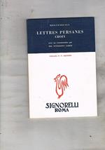 Lettres persanes choix avec un commentaire par Ida Petazzoni Cases