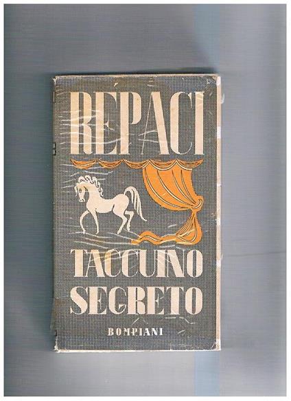Taccuino segreto (quasi un romanzo) - Leonida Rèpaci - copertina