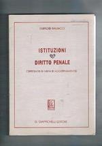 Istituzioni di diritto penale corredato di nota di aggiornamento