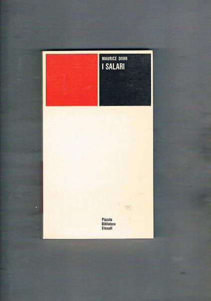 I salari - Maurice Dobb - copertina