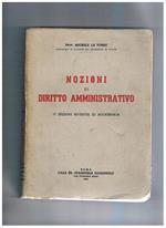 Nozioni di diritto amministrativo. VI ediz. Aggiornata
