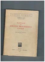 Manuale di diritto processuale civile. Terzaedizone