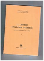 Il diritto contabile pubblico (profilo teorico legislativo)