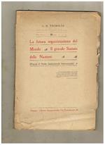 La futura organizzazione del Mondo. Il grande Statuto delle Nazioni. (Principi di Diritto Costituzionale Internazionale)