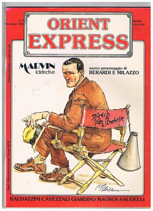 Orient Express anno I° n° 6 dicembre 1982 - copertina