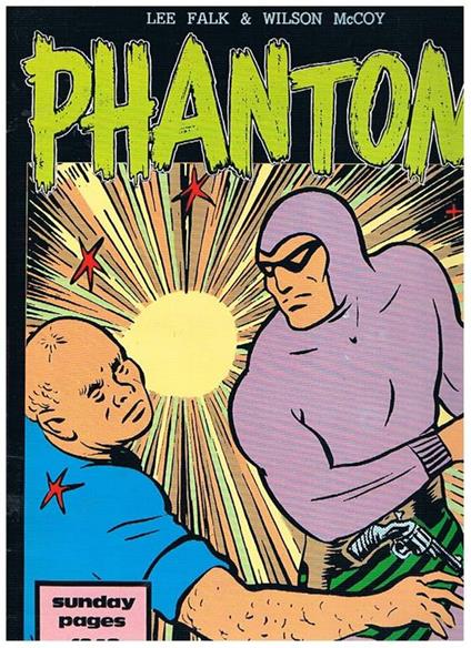 Phantom. (Sunday pages 1948). Periodico n° aprile 1985 - Lee Falk - copertina