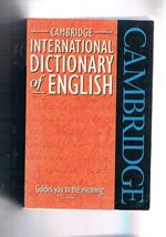 Cambridge international dictionary of English