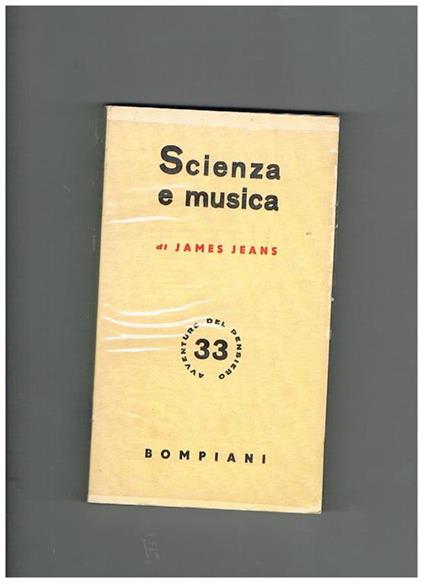 Scienza e musica - James Jeans - copertina