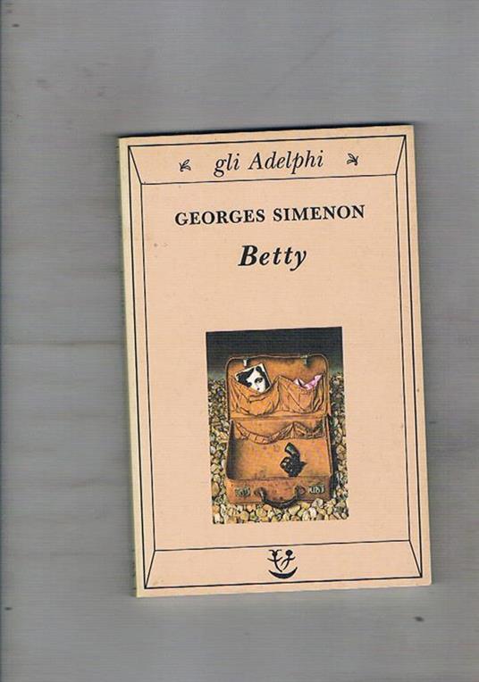 Betty - Georges Simenon - copertina